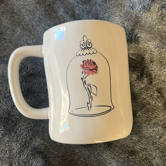 Rae Dunn Disney Princess Artisan Collection by Magenta Mug- Beauty and the Beast - Picture 1 of 7